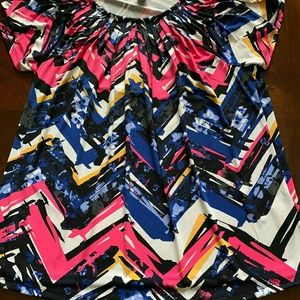 Style & Co multi color shirt